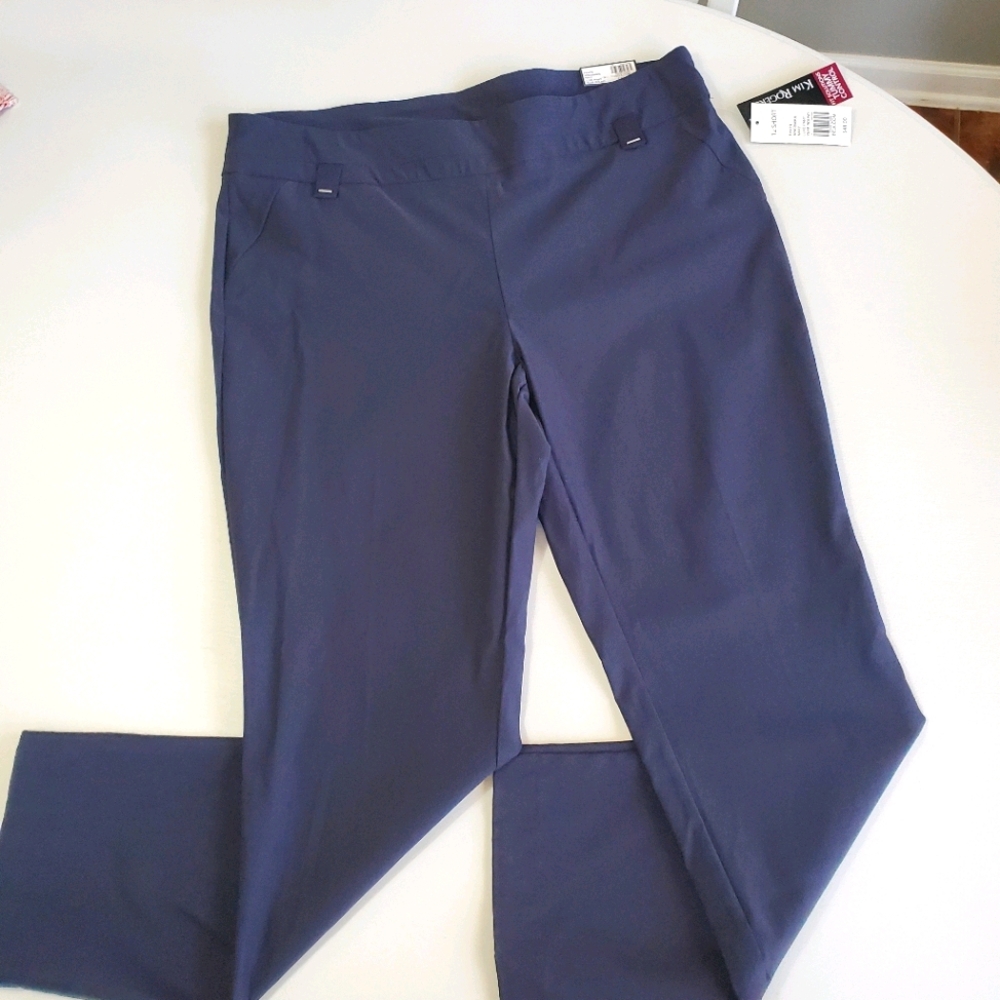 Kim Rogers navy pants size 12s
